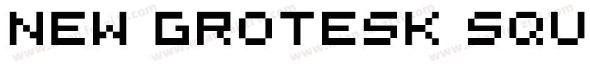 New Grotesk Square字体转换